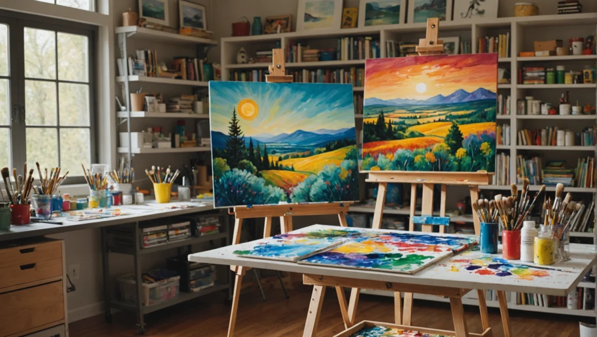 Les Meilleures Techniques pour Maîtriser la Peinture Acrylique